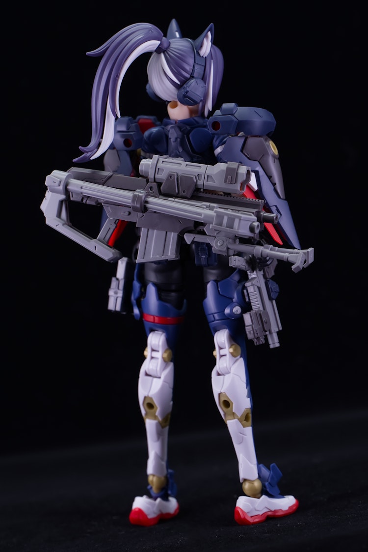 スコル・シャープシューター　ライフル収納状態