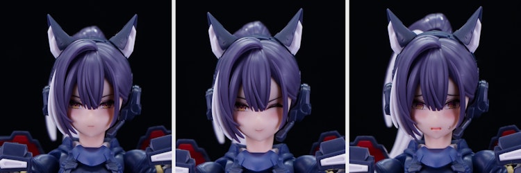 スコル・シャープシューター　表情