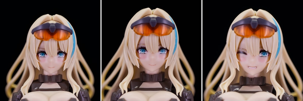 ゼニス・ガール　表情